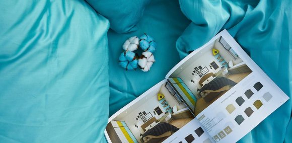 Комплект постельного белья Aquamarin L (90x190) Комплект постельного белья Aquamarin L (90x190)